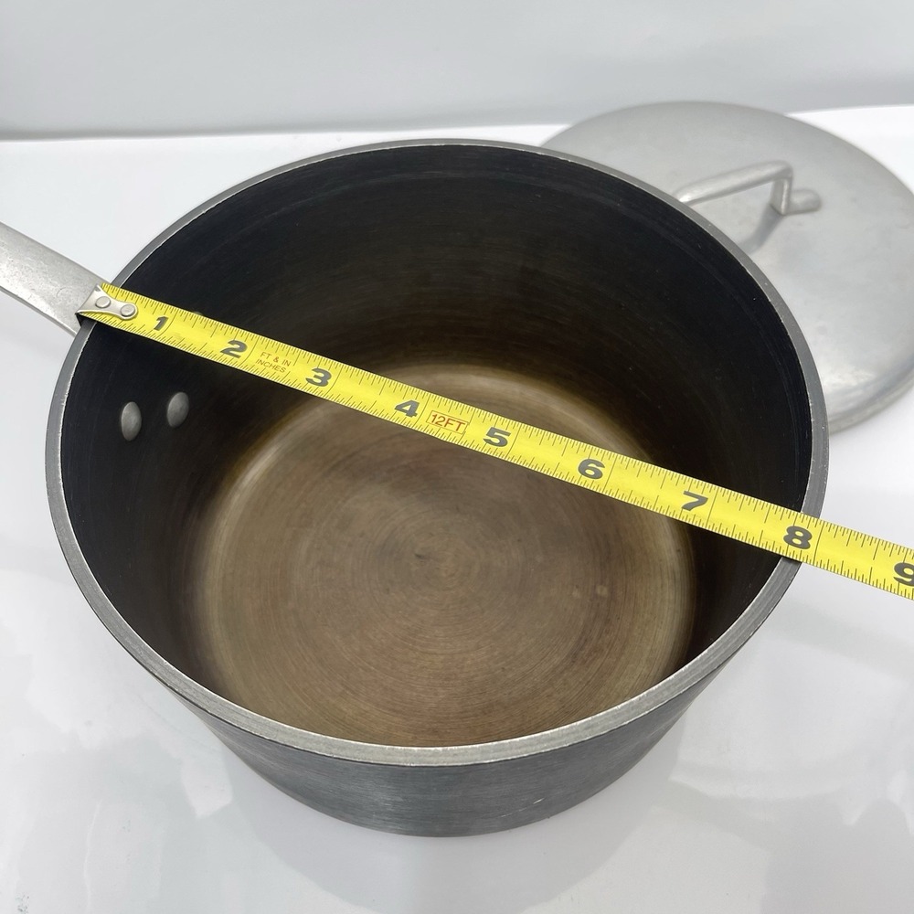 Vintage 5245 Magnalite GHC Anodized Aluminum 3 Quart Saucepan Pot with Lid USA - Picture 9 of 11